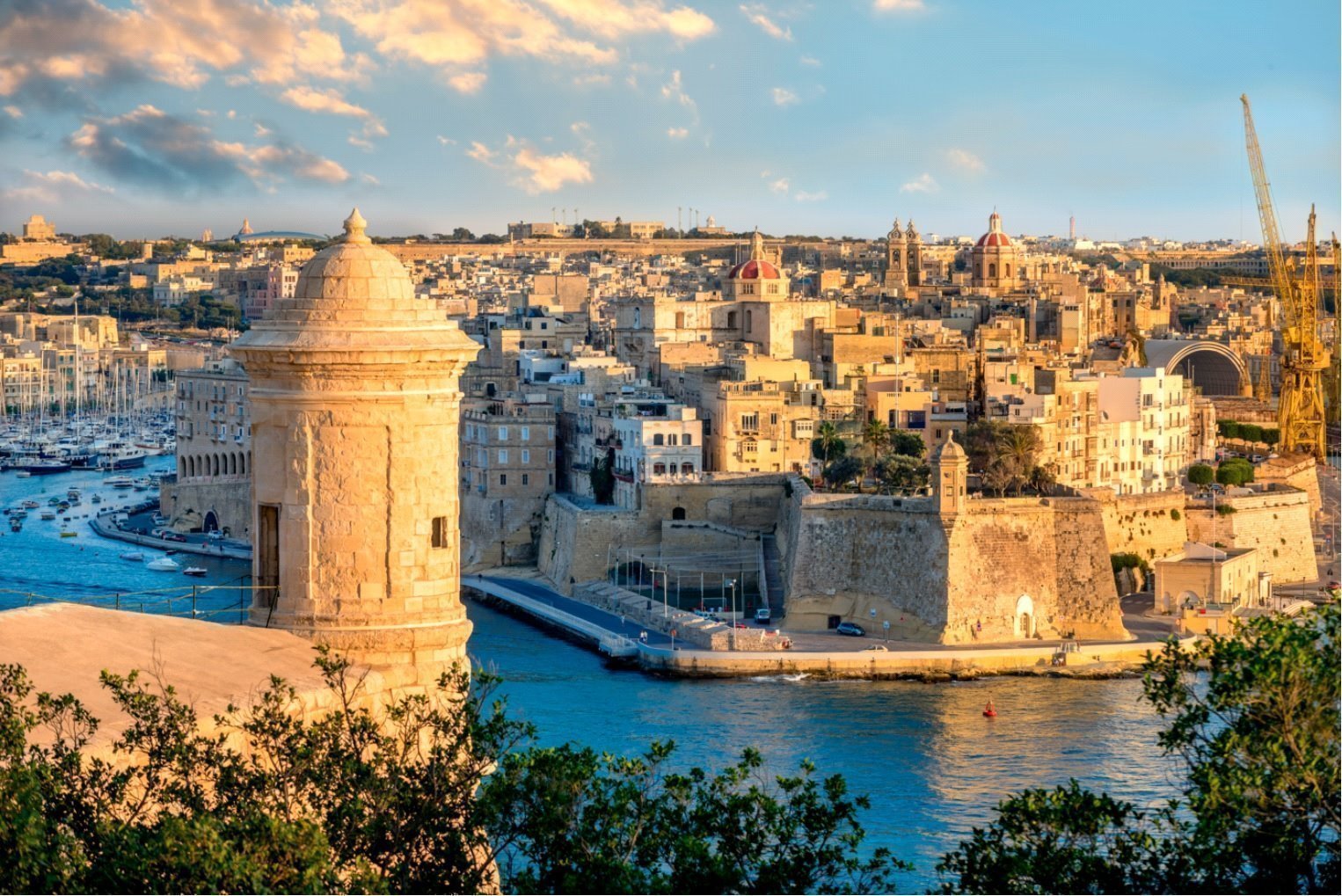 Valetta, Malta - Grand Harbour fortress